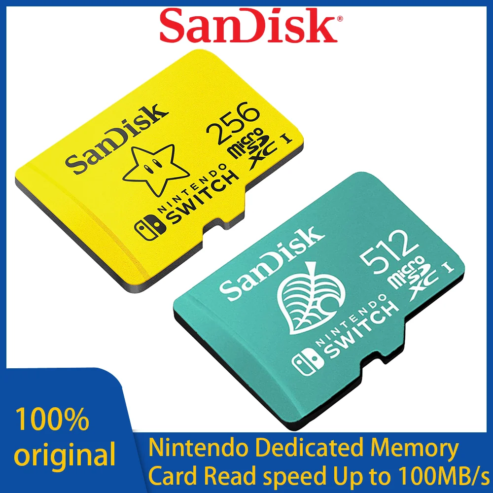 SanDisk ٵ ġ ޸ ī, ũ SDXC ī, TF ī, ִ 100 MB/s б ÷ ī, 64GB, 128GB, 256GB, 512GB